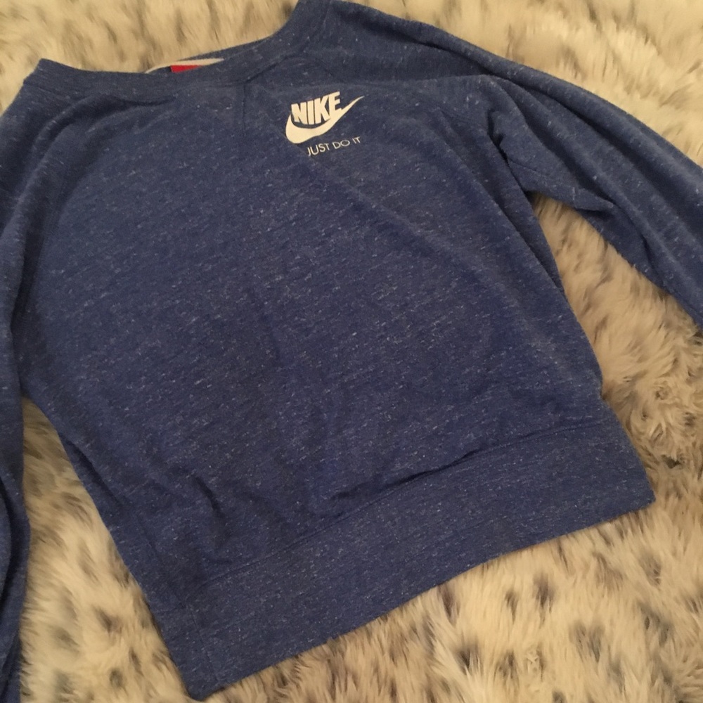 Blue Nike Sweater